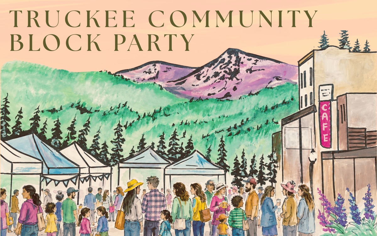 2026 Truckee Community Block Party flyer